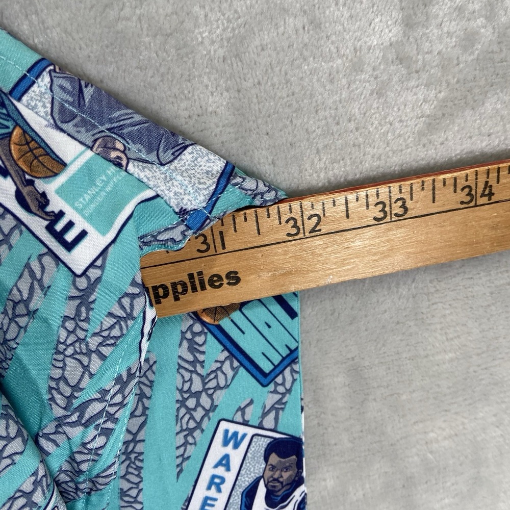 RSVLTS Shirt men's 4XL The Office x Roosevelts Button Down Basketball Cards NWT - Picture 11 of 13